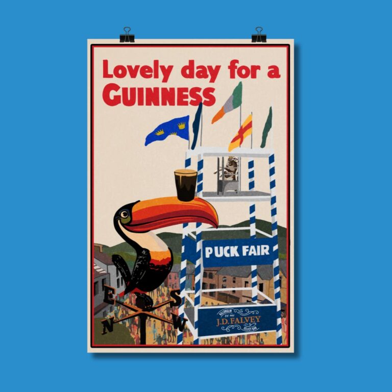 Lovely Day for a Guinness Art Print
